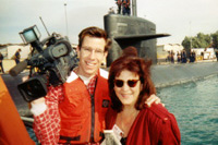 USS Norfolk off Haifa, Israel